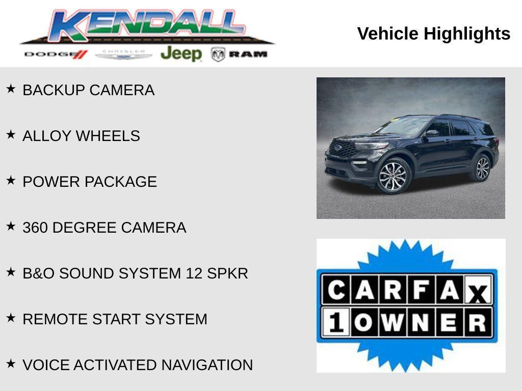used 2022 Ford Explorer car, priced at $24,999