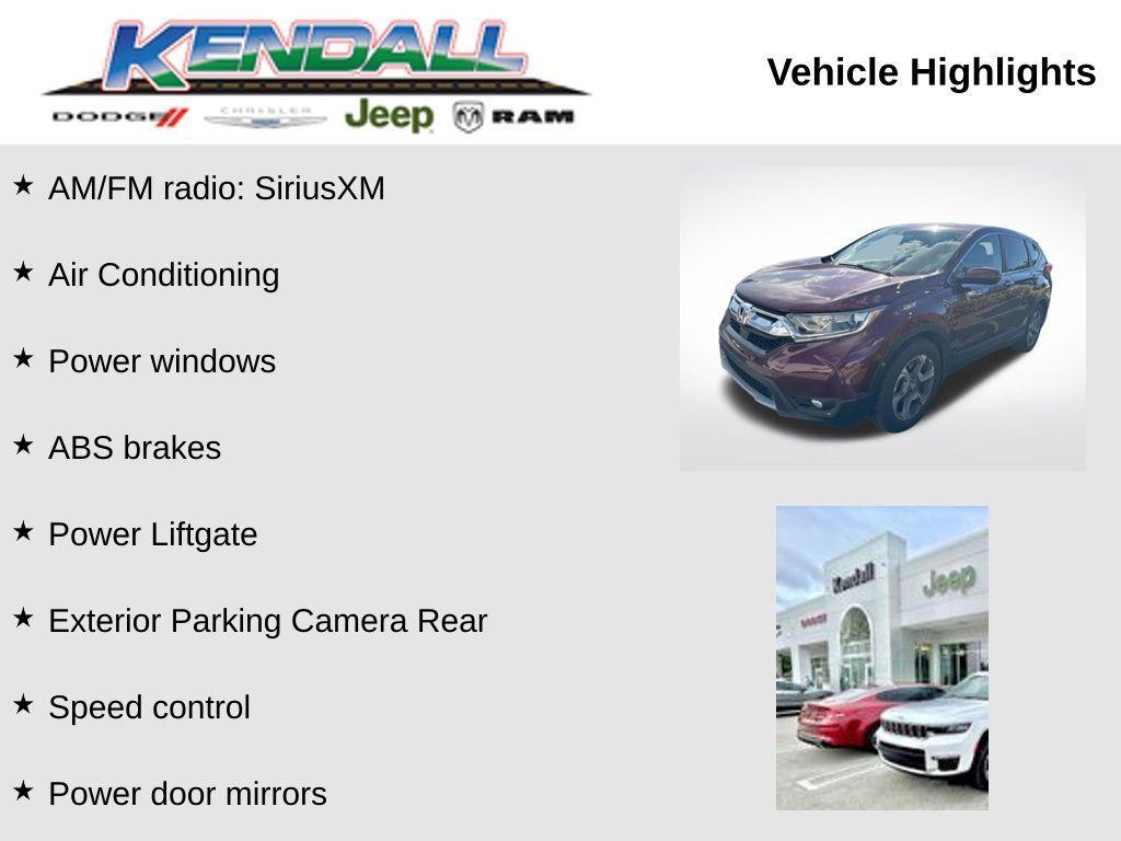 used 2018 Honda CR-V car, priced at $20,899