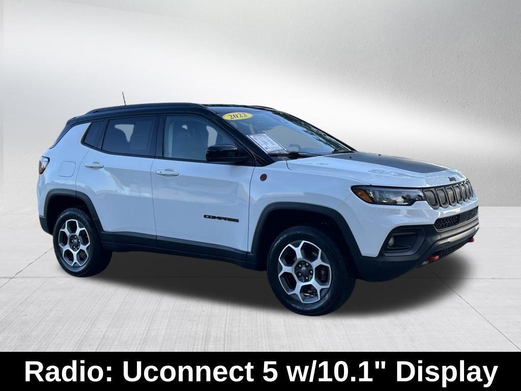 used 2022 Jeep Compass car, priced at $23,477