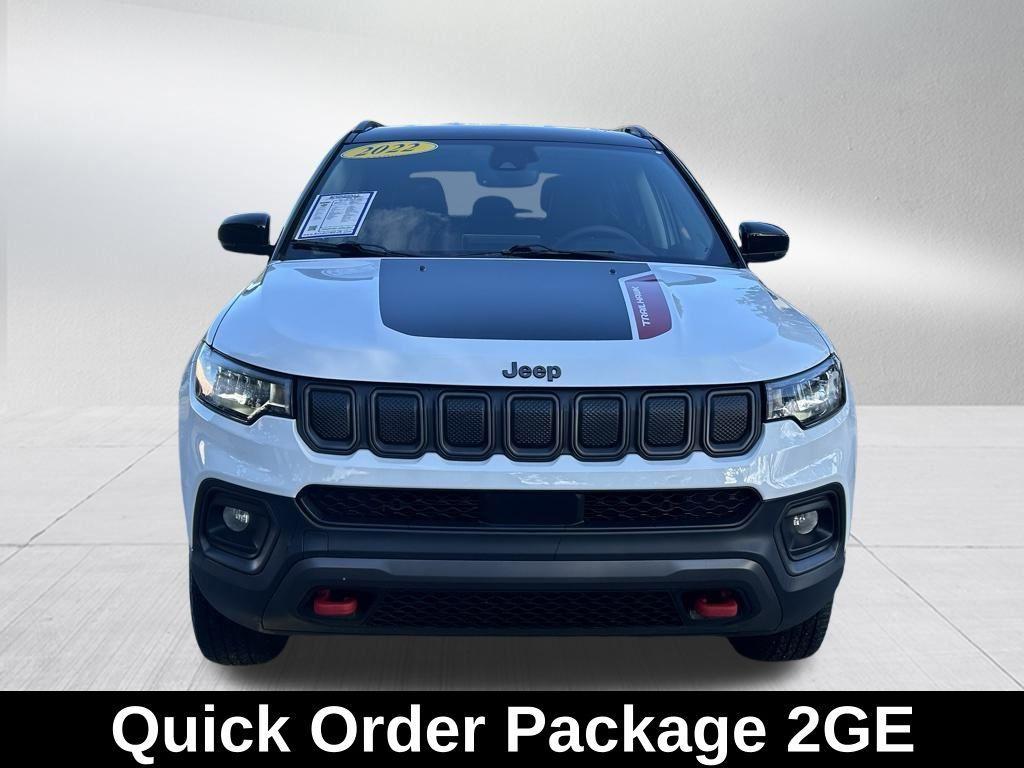 used 2022 Jeep Compass car, priced at $23,477