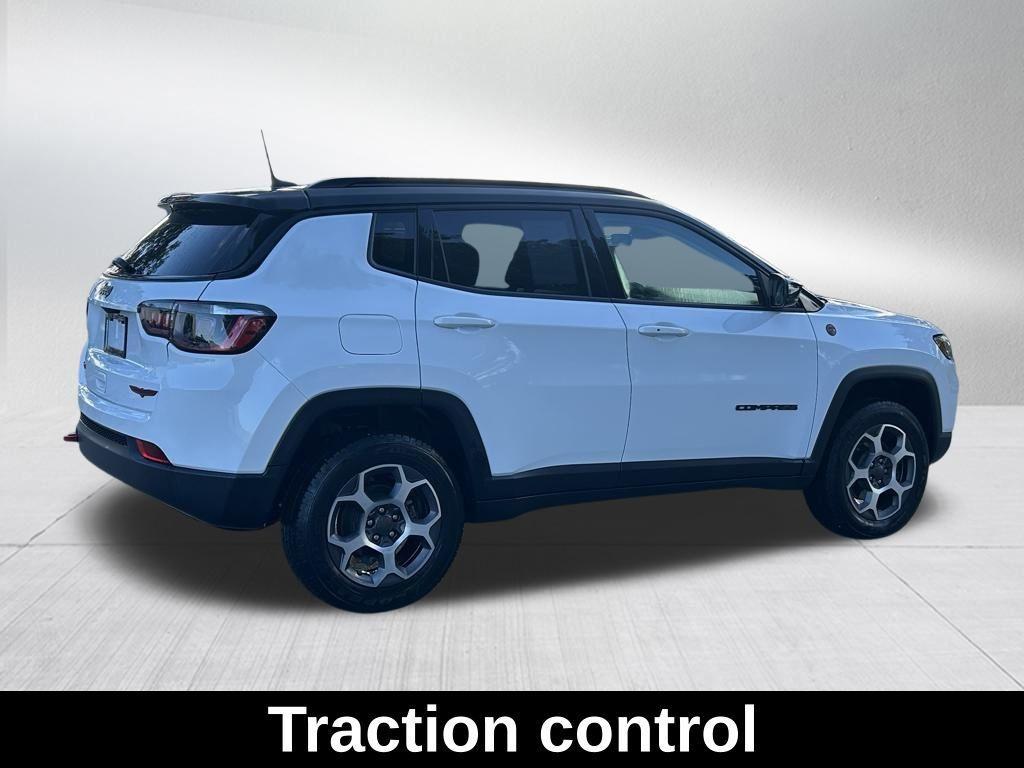 used 2022 Jeep Compass car, priced at $23,477