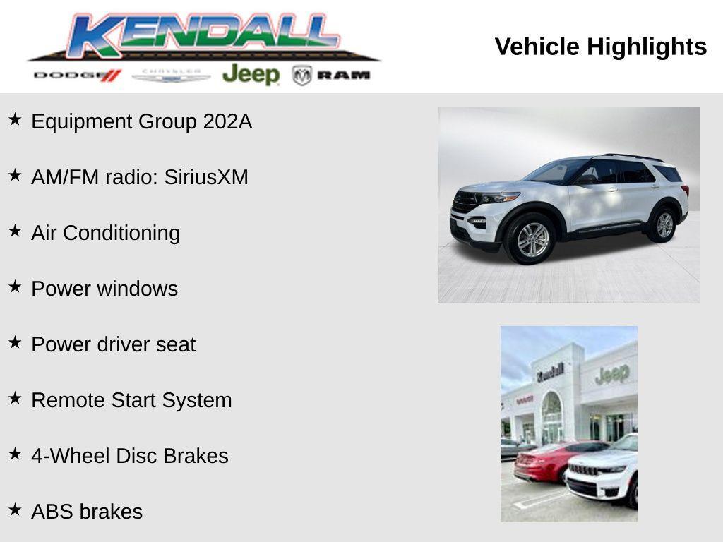 used 2021 Ford Explorer car, priced at $25,977