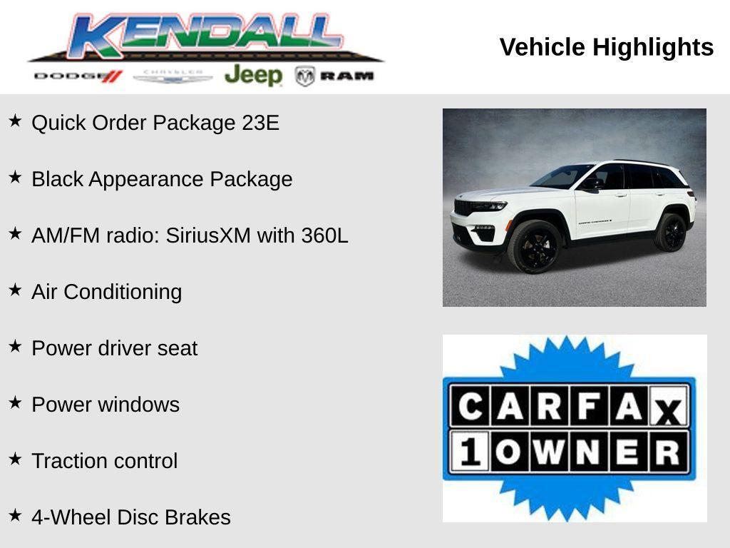 used 2024 Jeep Grand Cherokee car, priced at $34,659