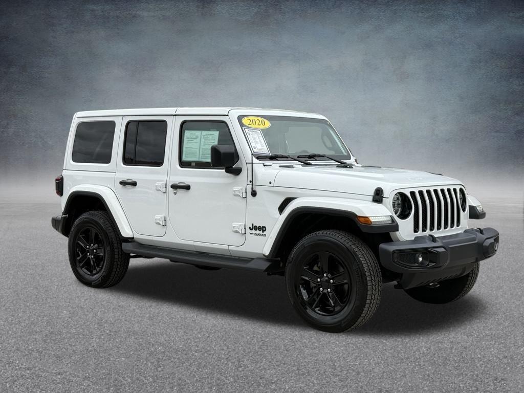 used 2020 Jeep Wrangler Unlimited car, priced at $31,599