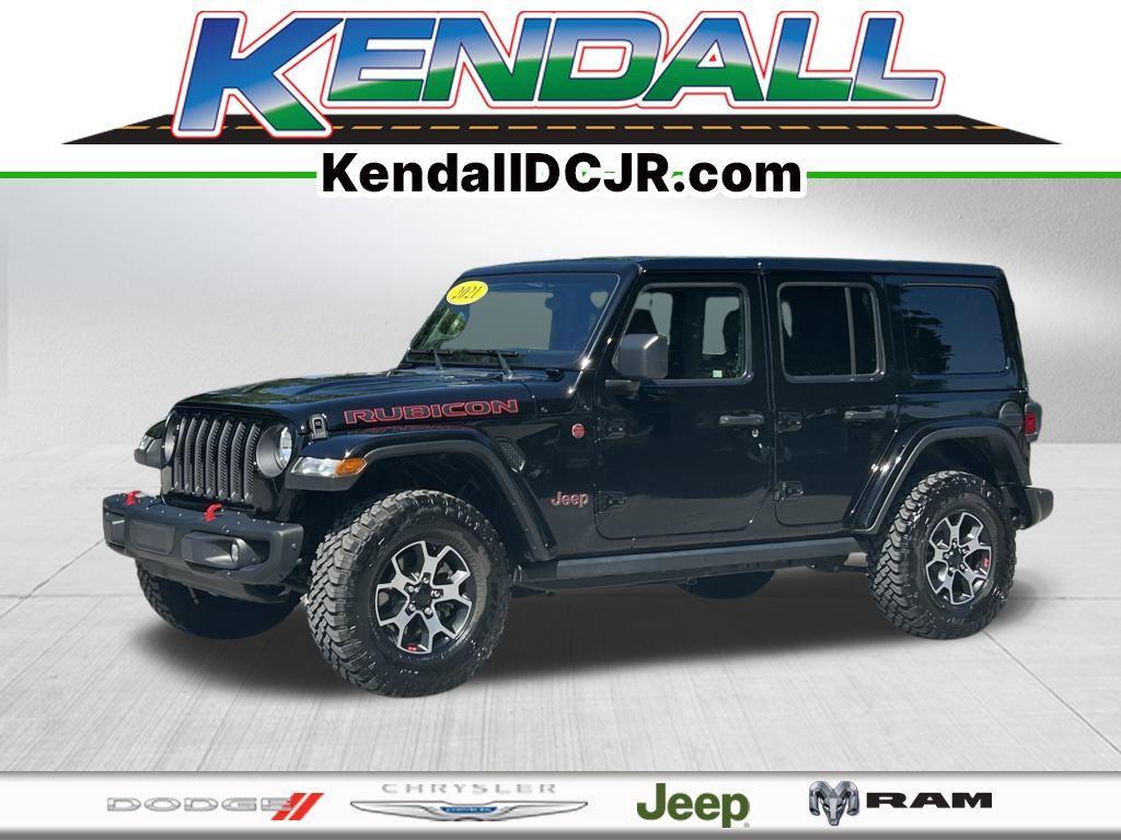 used 2021 Jeep Wrangler Unlimited car, priced at $39,726