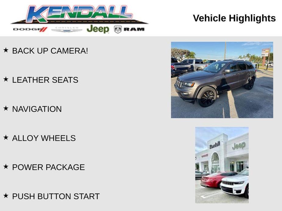 used 2021 Jeep Grand Cherokee car, priced at $28,995