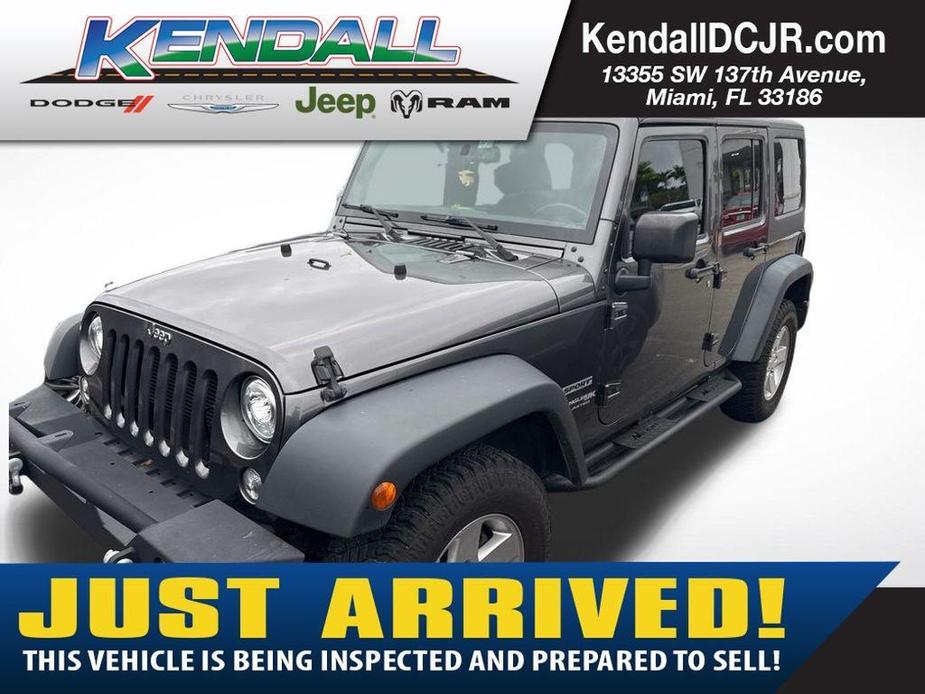 used 2018 Jeep Wrangler JK Unlimited car, priced at $21,995