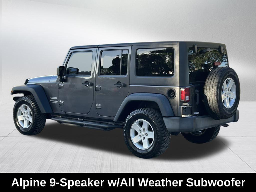 used 2018 Jeep Wrangler JK Unlimited car, priced at $20,895