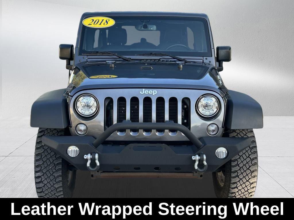 used 2018 Jeep Wrangler JK Unlimited car, priced at $20,895