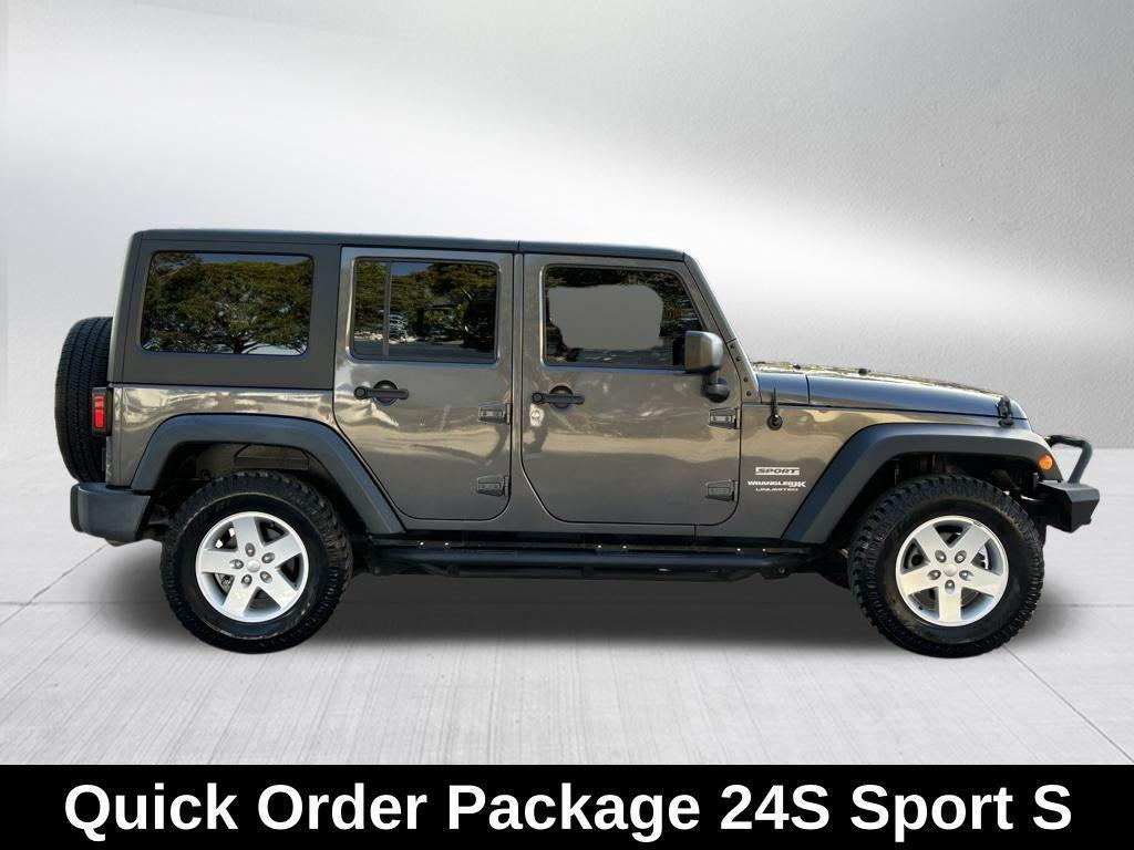 used 2018 Jeep Wrangler JK Unlimited car, priced at $20,895