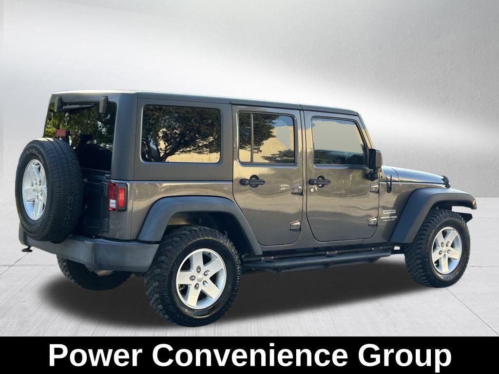 used 2018 Jeep Wrangler JK Unlimited car, priced at $20,895