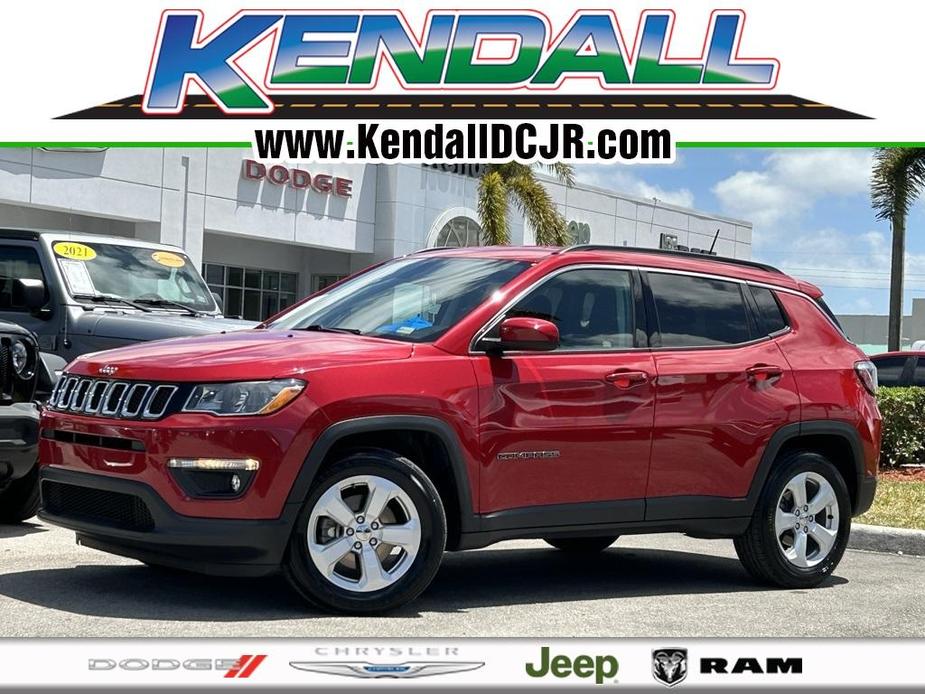 used 2021 Jeep Compass car, priced at $18,589