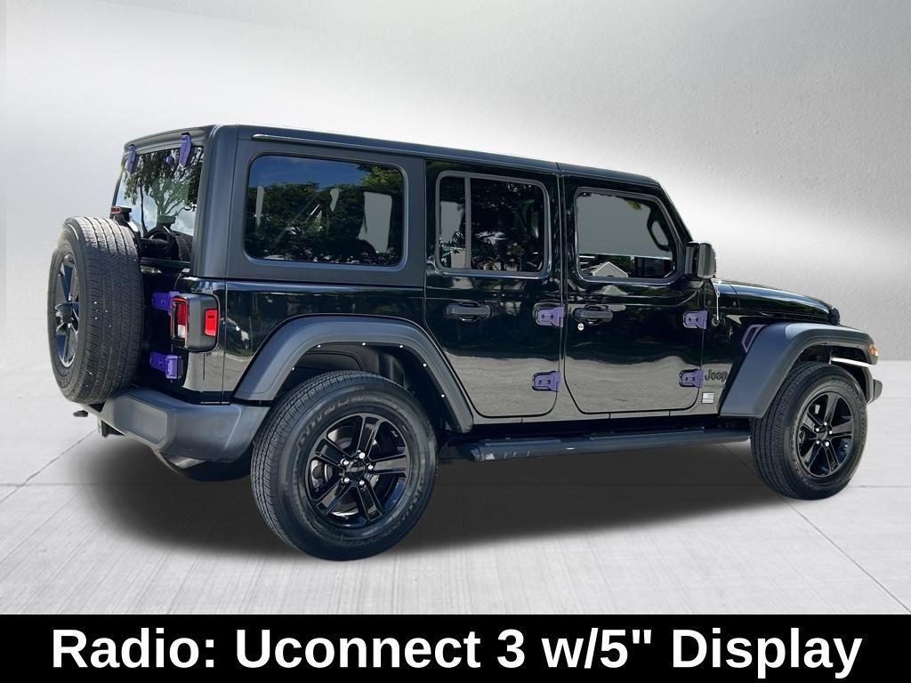 used 2021 Jeep Wrangler Unlimited car, priced at $31,484