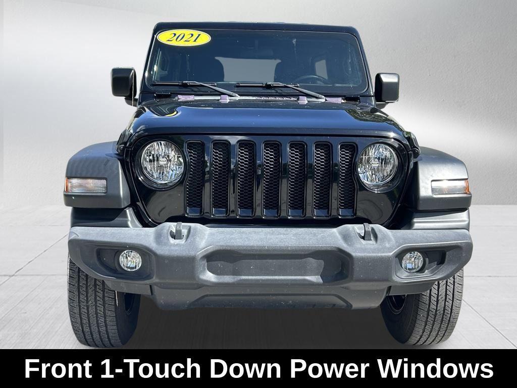 used 2021 Jeep Wrangler Unlimited car, priced at $31,484
