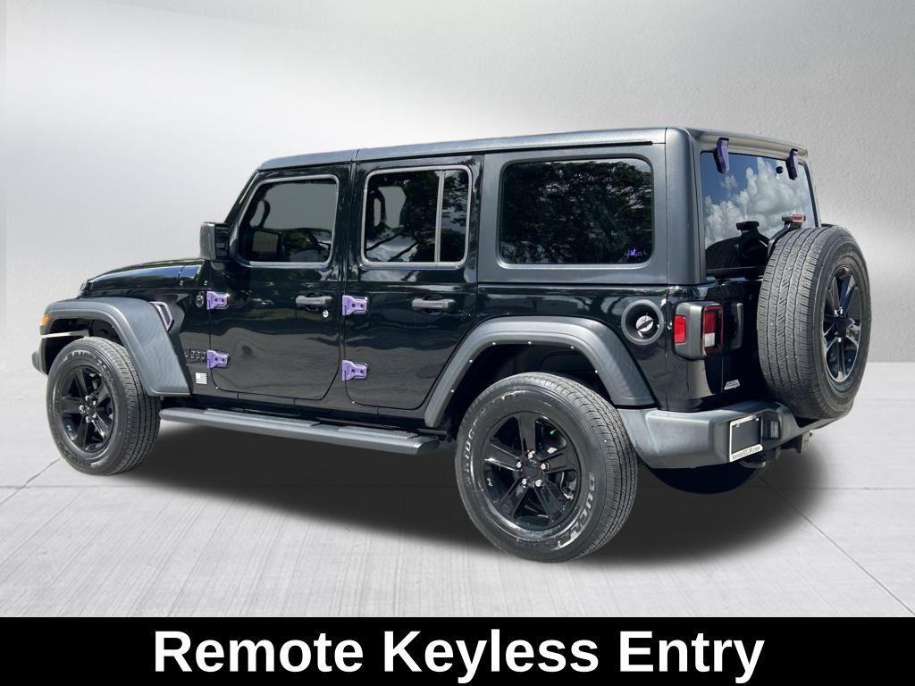 used 2021 Jeep Wrangler Unlimited car, priced at $31,484
