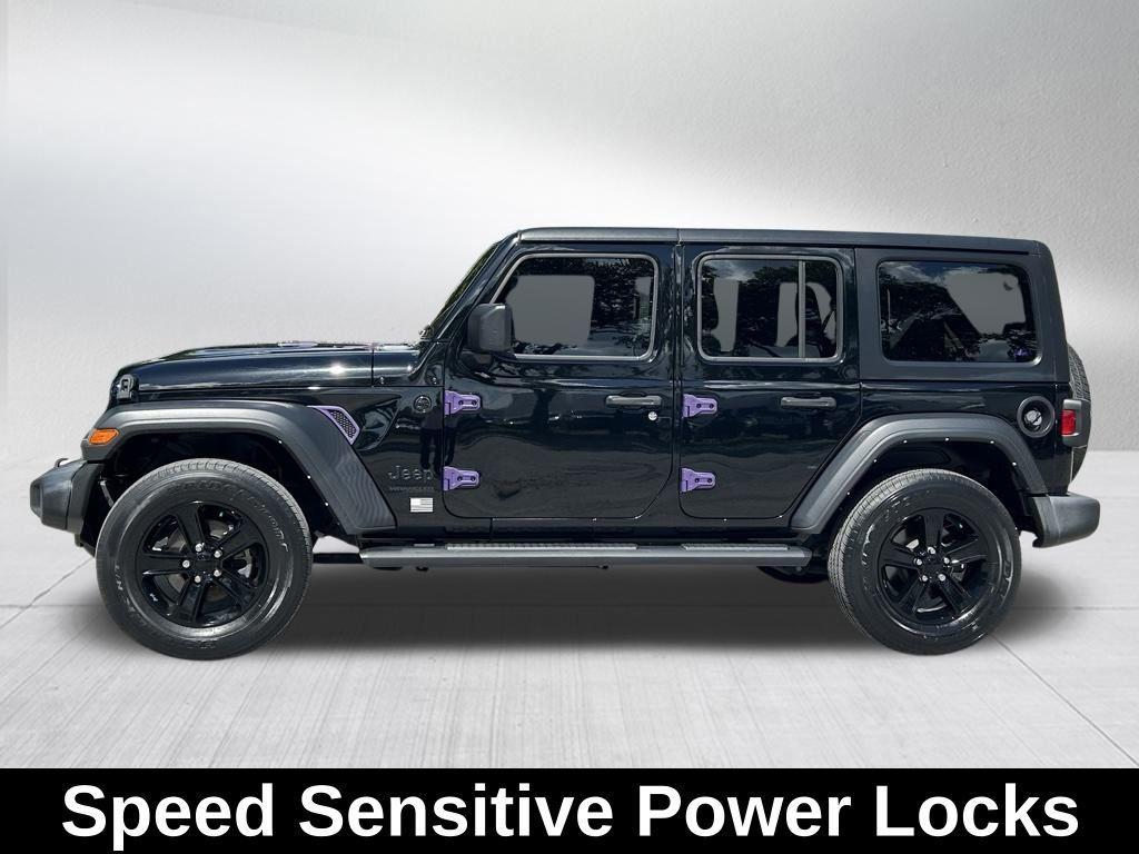 used 2021 Jeep Wrangler Unlimited car, priced at $31,484