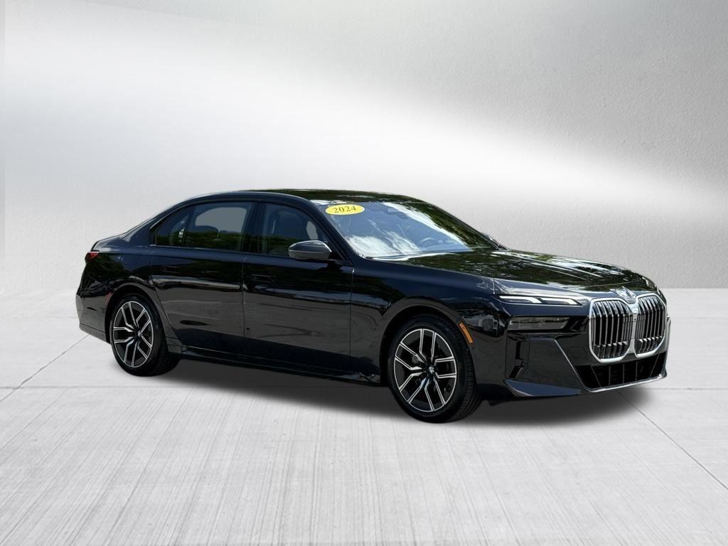 used 2024 BMW 740 car, priced at $75,495