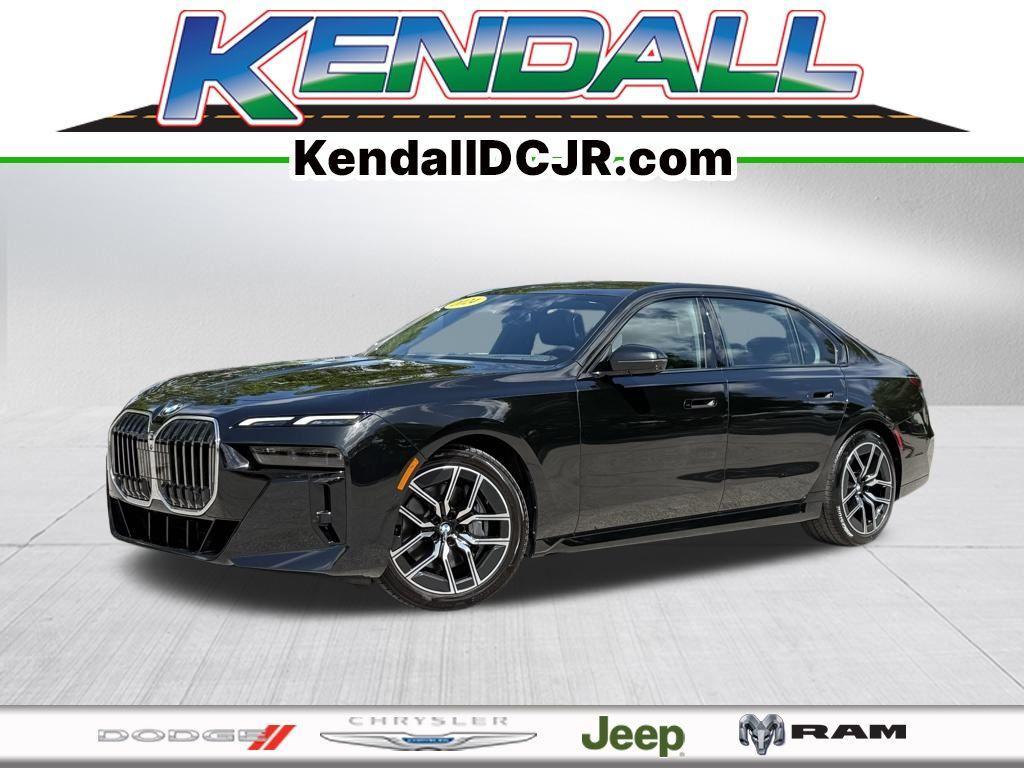 used 2024 BMW 740 car, priced at $75,907
