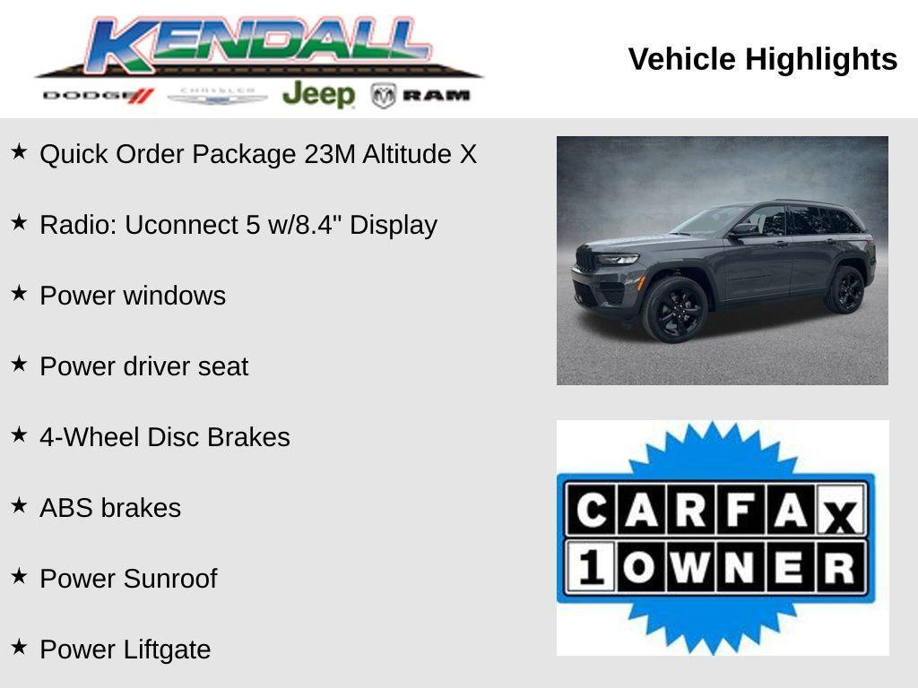 used 2024 Jeep Grand Cherokee car, priced at $34,111