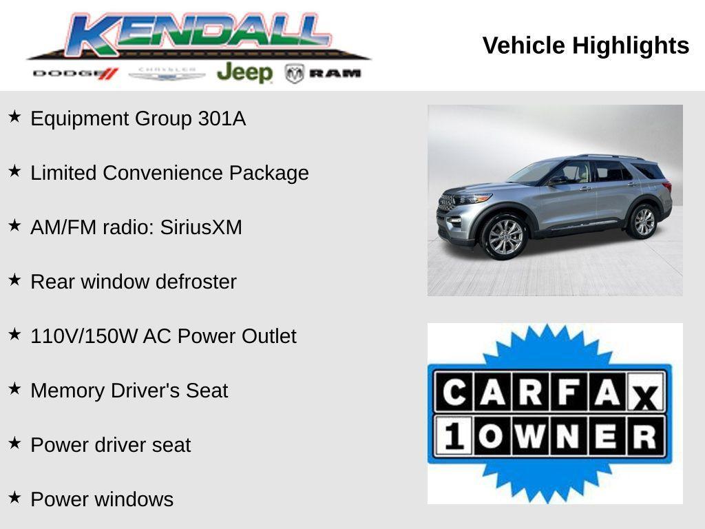 used 2023 Ford Explorer car, priced at $26,649