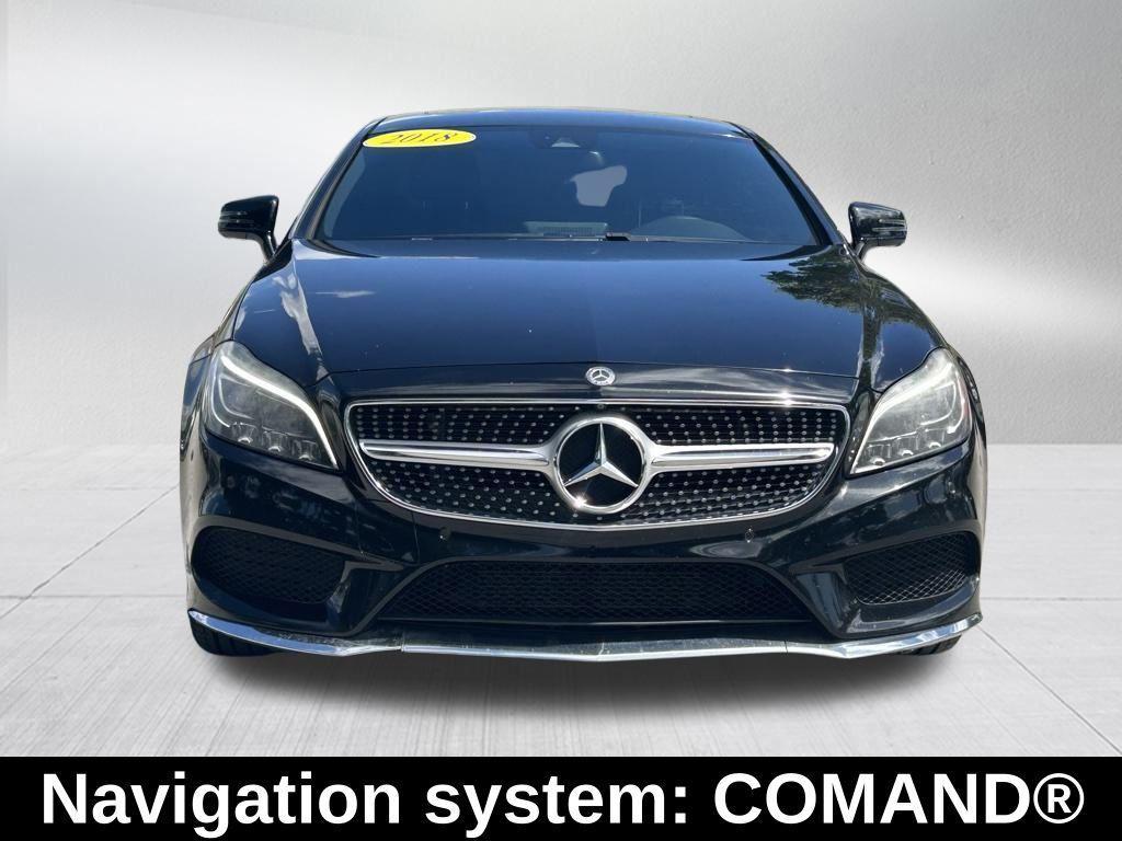 used 2018 Mercedes-Benz CLS 550 car, priced at $23,989