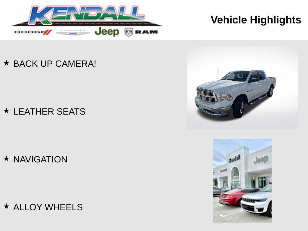 used 2018 Ram 1500 car, priced at $25,966