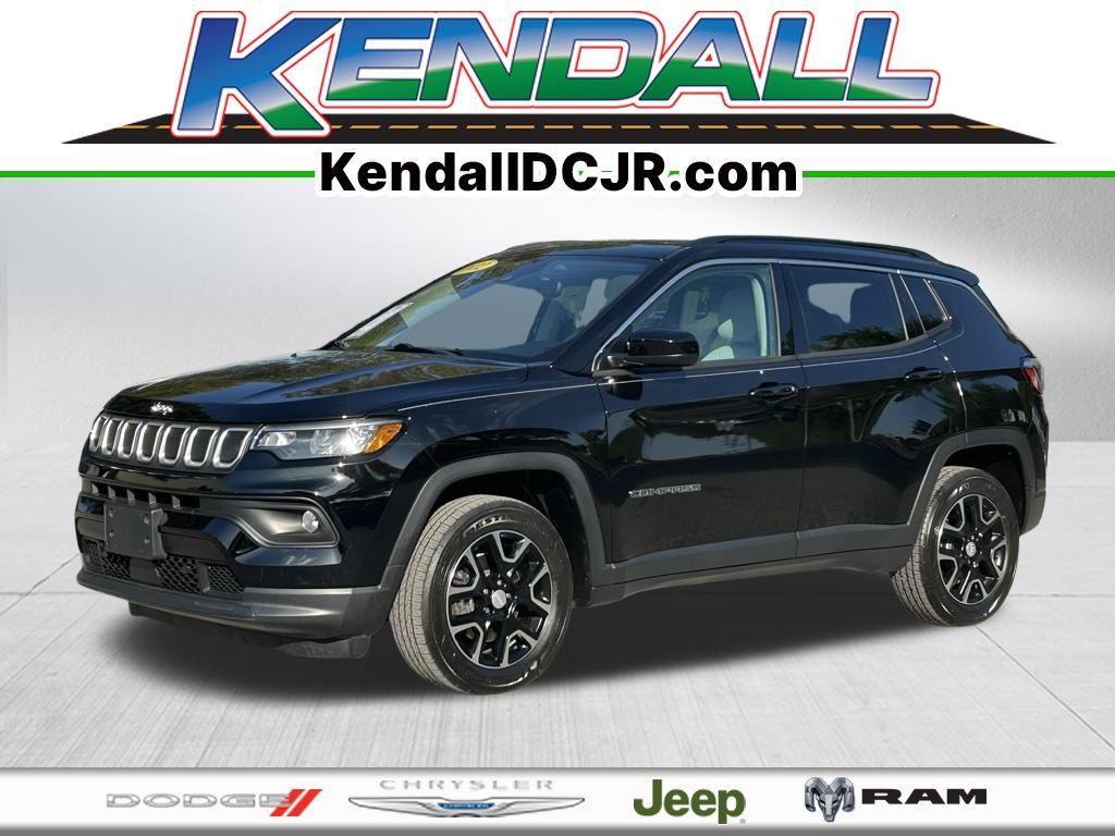 used 2022 Jeep Compass car, priced at $19,899