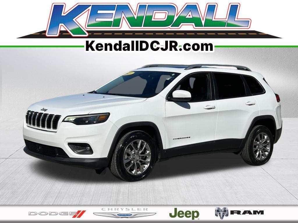 used 2021 Jeep Cherokee car, priced at $20,191