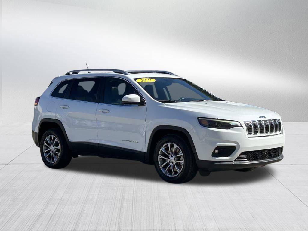 used 2021 Jeep Cherokee car, priced at $20,191