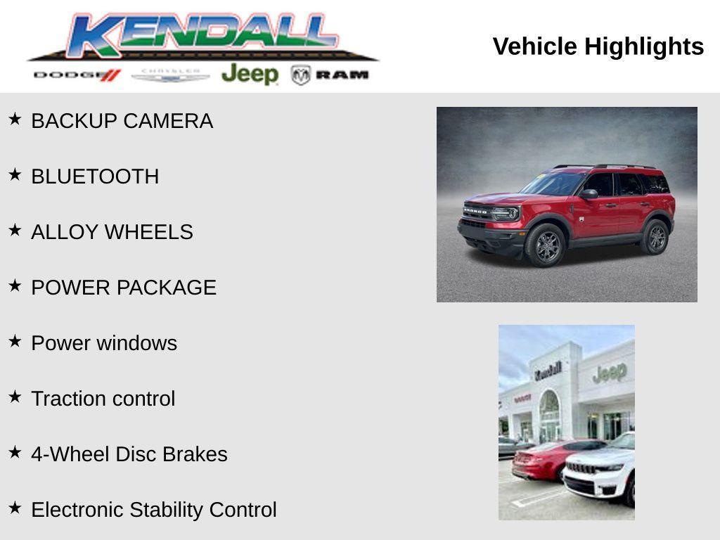 used 2021 Ford Bronco Sport car, priced at $18,988
