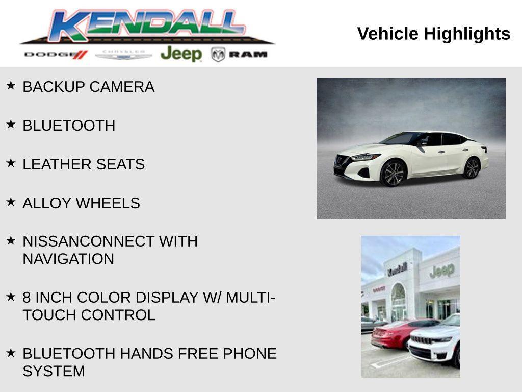 used 2020 Nissan Maxima car, priced at $23,787