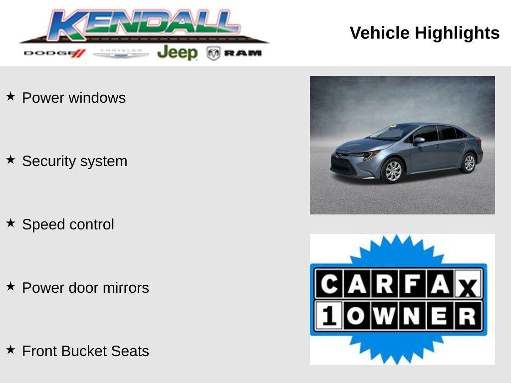 used 2022 Toyota Corolla car, priced at $16,499