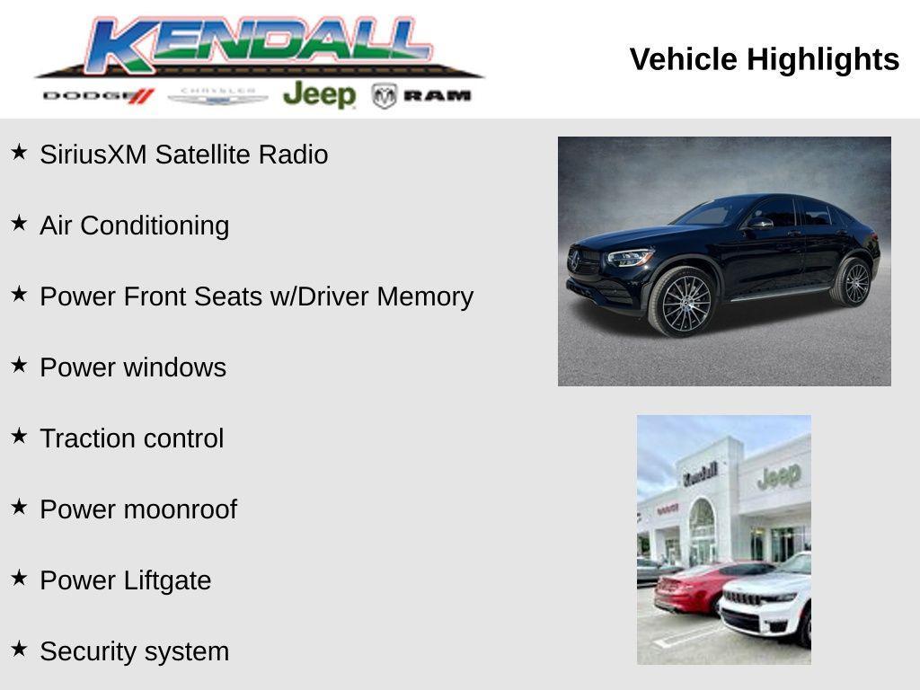 used 2022 Mercedes-Benz GLC 300 car, priced at $36,599