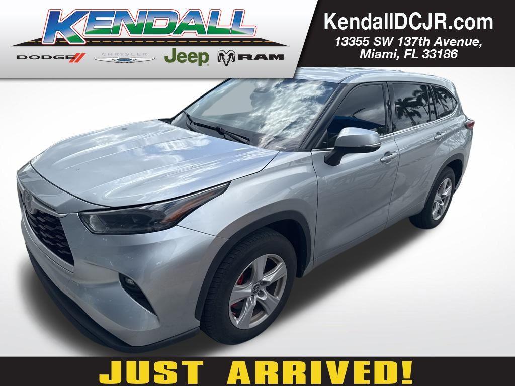 used 2021 Toyota Highlander car, priced at $19,977