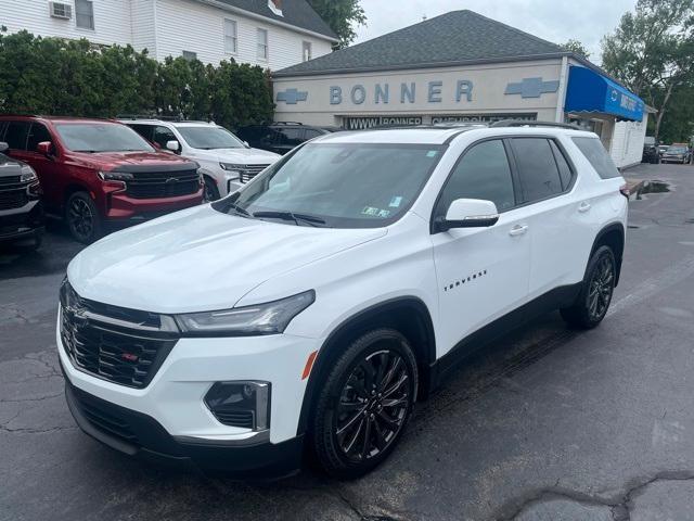 used 2022 Chevrolet Traverse car, priced at $35,999