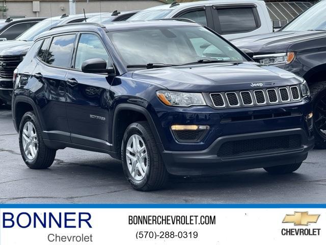 used 2018 Jeep Compass car, priced at $14,999