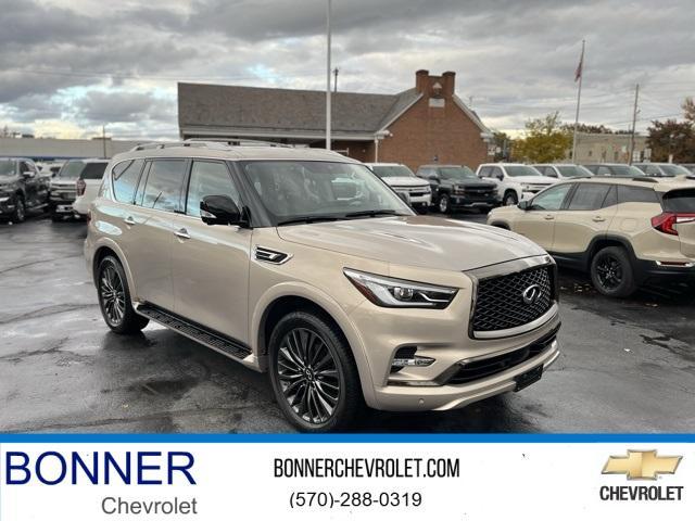 used 2023 INFINITI QX80 car, priced at $53,999