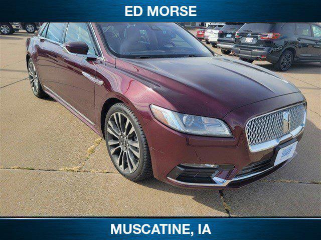 used 2018 Lincoln Continental car, priced at $20,990