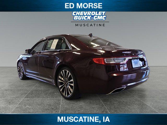 used 2018 Lincoln Continental car, priced at $19,990