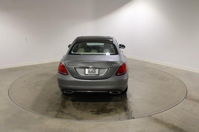 used 2015 Mercedes-Benz C-Class car, priced at $17,498