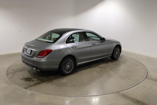 used 2015 Mercedes-Benz C-Class car, priced at $17,498