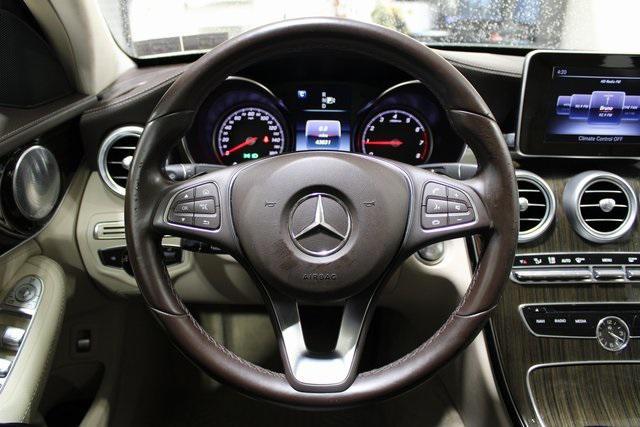 used 2015 Mercedes-Benz C-Class car, priced at $17,498