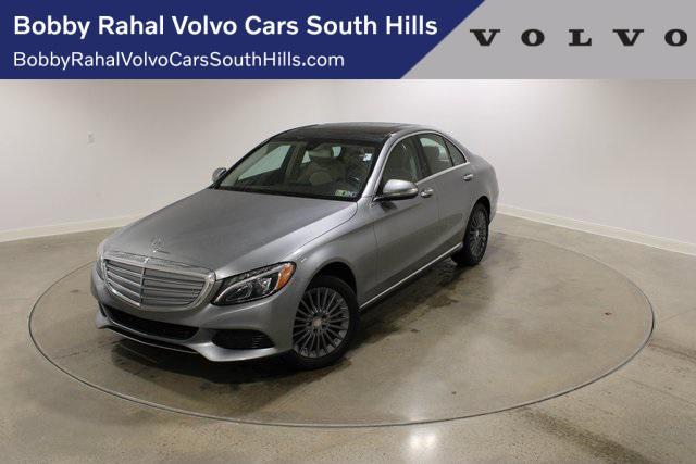 used 2015 Mercedes-Benz C-Class car, priced at $17,498