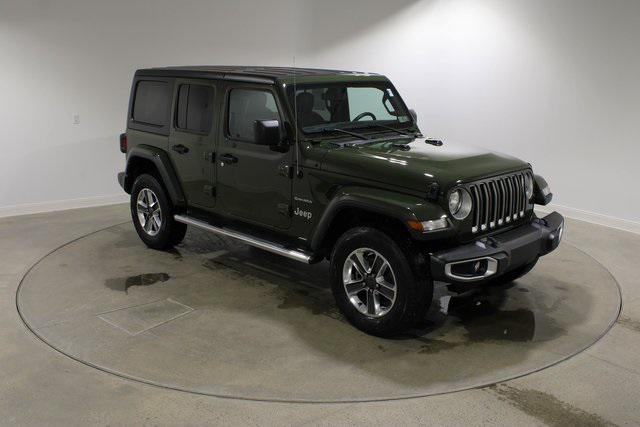 used 2021 Jeep Wrangler Unlimited car, priced at $34,986