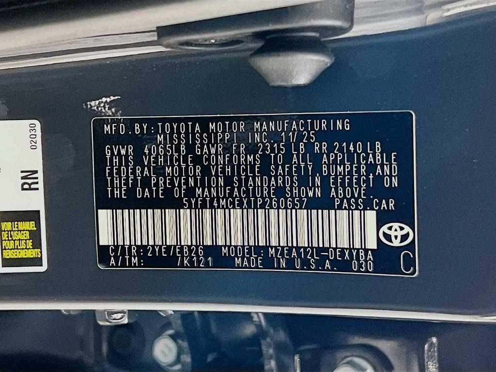 new 2026 Toyota Corolla car, priced at $31,866