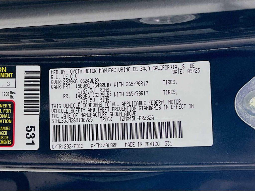 new 2025 Toyota Tacoma car, priced at $48,633