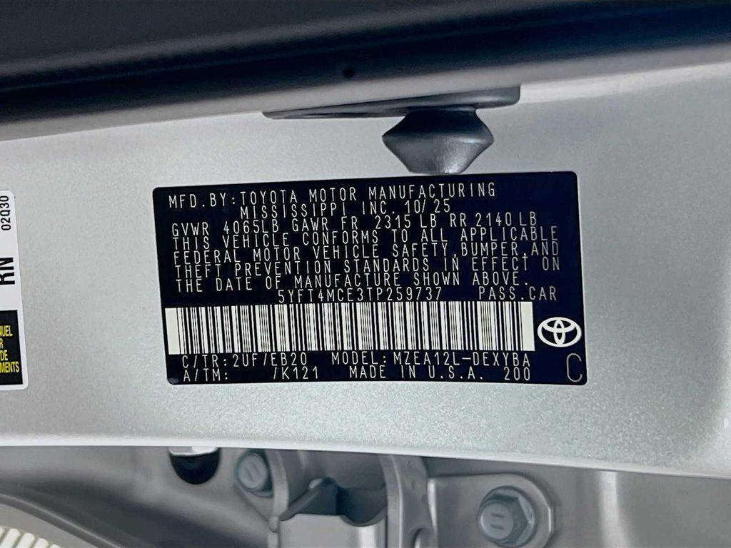 new 2026 Toyota Corolla car, priced at $31,727