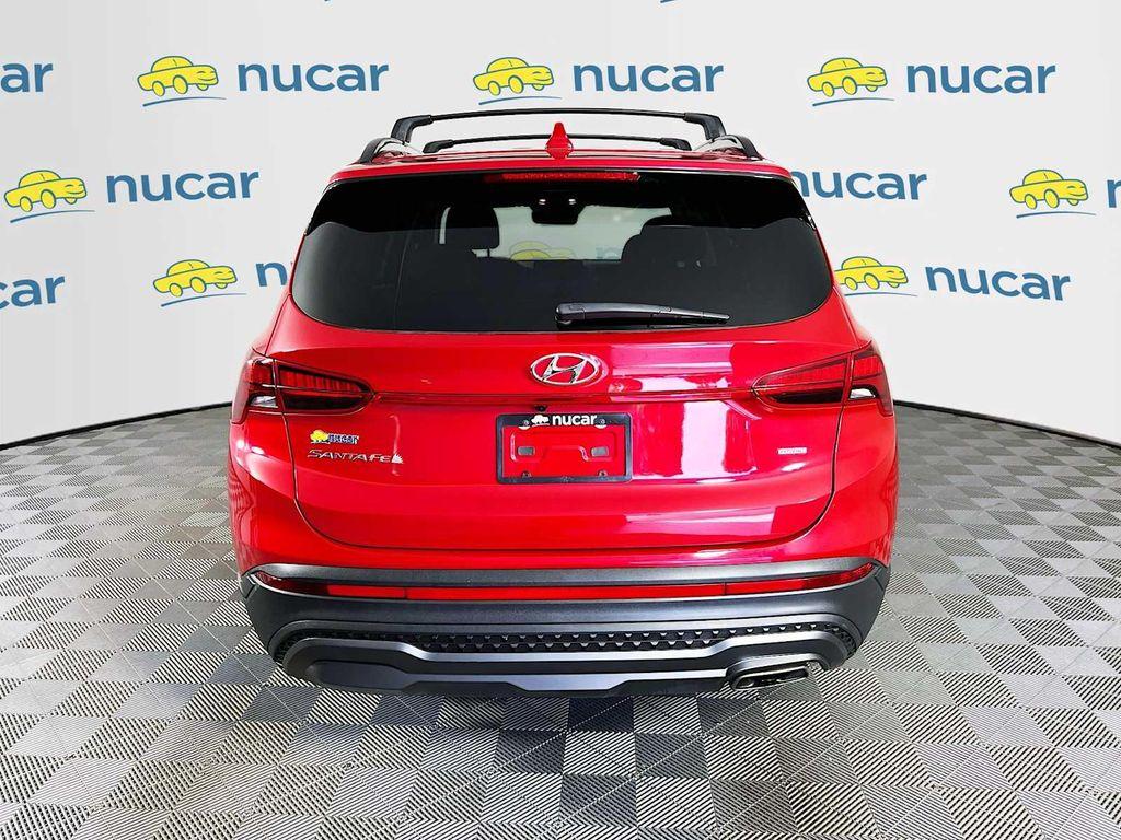 used 2022 Hyundai Santa Fe car, priced at $18,785