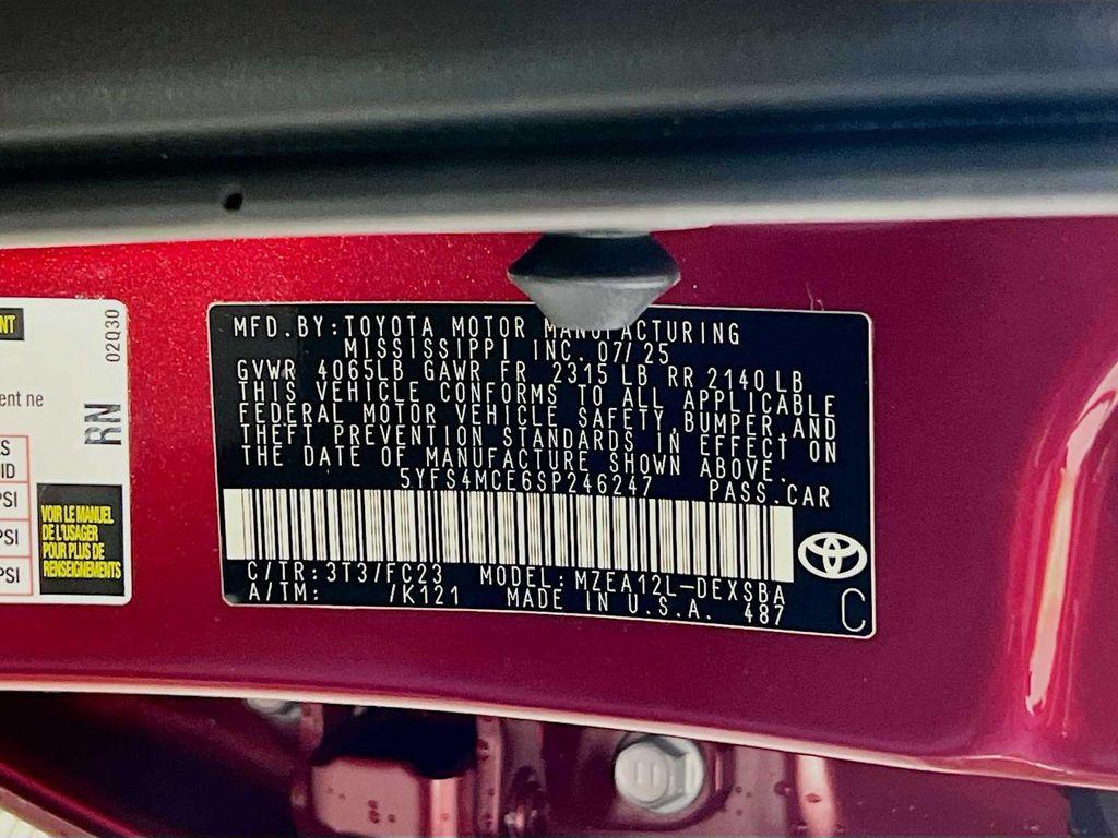new 2025 Toyota Corolla car, priced at $25,856