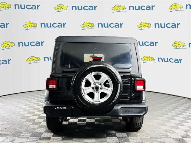 used 2022 Jeep Wrangler Unlimited car, priced at $33,599